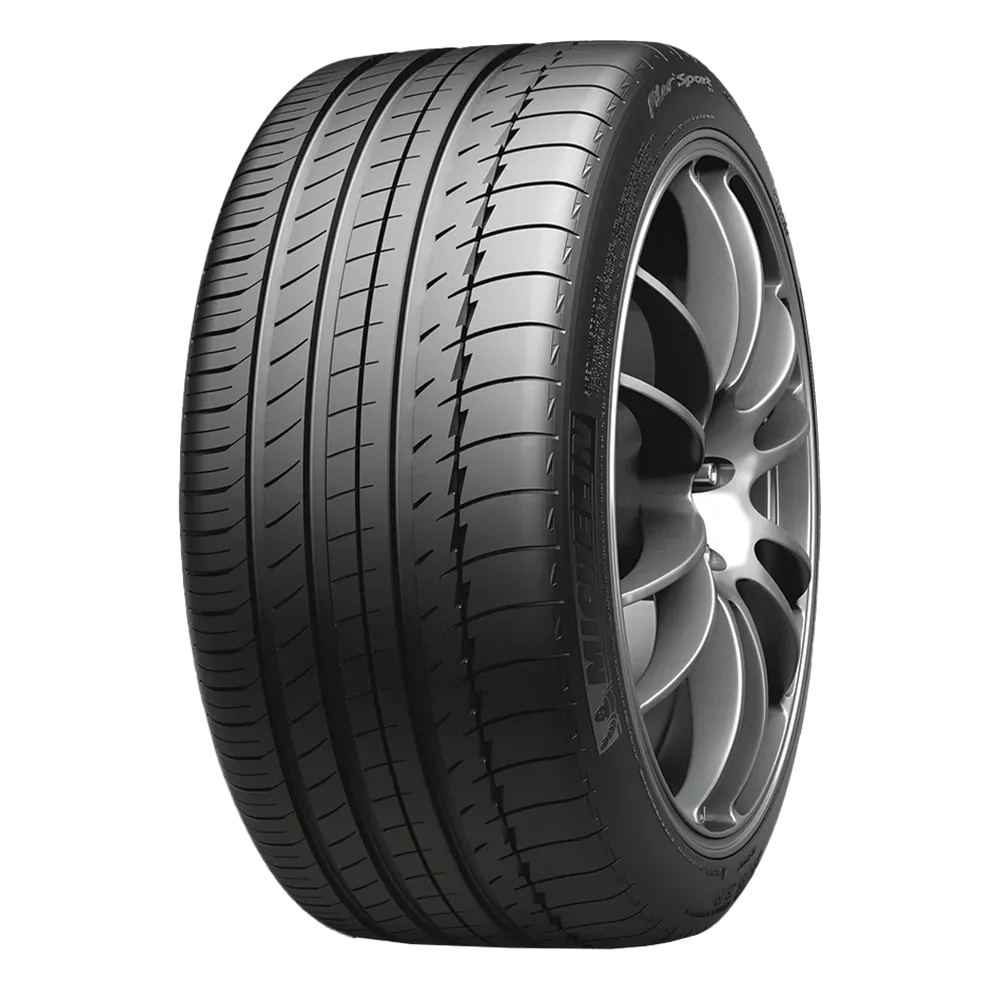 front side view of michelin pilot sport ps2 grippy tire