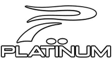Logo with stylized number "77" above the word "PLATINUM" in bold letters.
