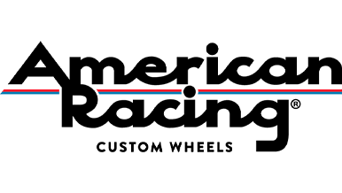 Logo of The Home Depot with black text and a stylized roof design in red and blue.