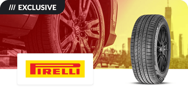 Get $80 back when you purchase a set of four (4) Pirelli Scorpion AS Plus 3 tires
